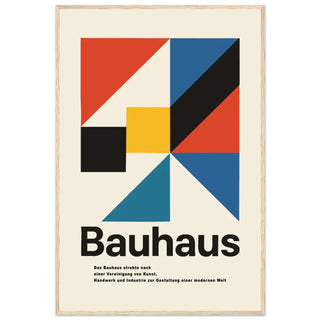 Bauhaus Modern Geometry Artwork Poster-3