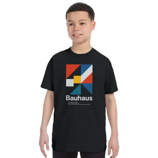 Bauhaus Modern Geometry Artwork T-Shirt-16