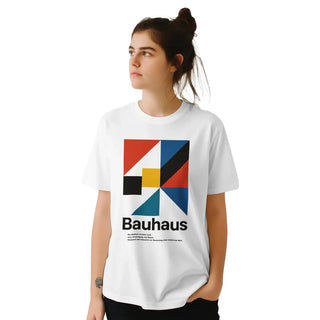 Bauhaus Modern Geometry Artwork T-Shirt-1