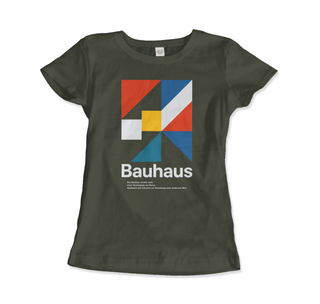 Bauhaus Modern Geometry Artwork T-Shirt-11