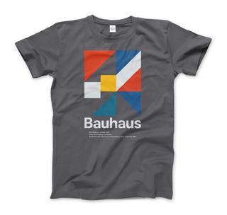 Bauhaus Modern Geometry Artwork T-Shirt-7