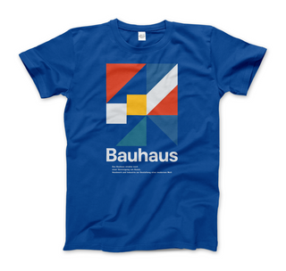 Bauhaus Modern Geometry Artwork T-Shirt-9