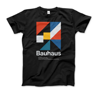 Bauhaus Modern Geometry Artwork T-Shirt-3