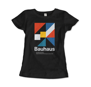 Bauhaus Modern Geometry Artwork T-Shirt-4