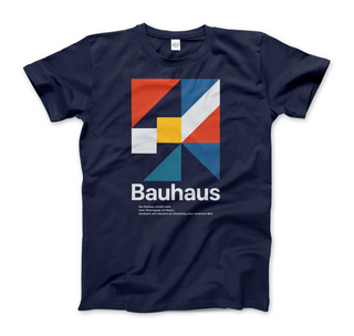 Bauhaus Modern Geometry Artwork T-Shirt-8