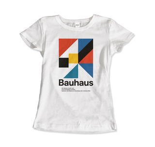 Bauhaus Modern Geometry Artwork T-Shirt-2