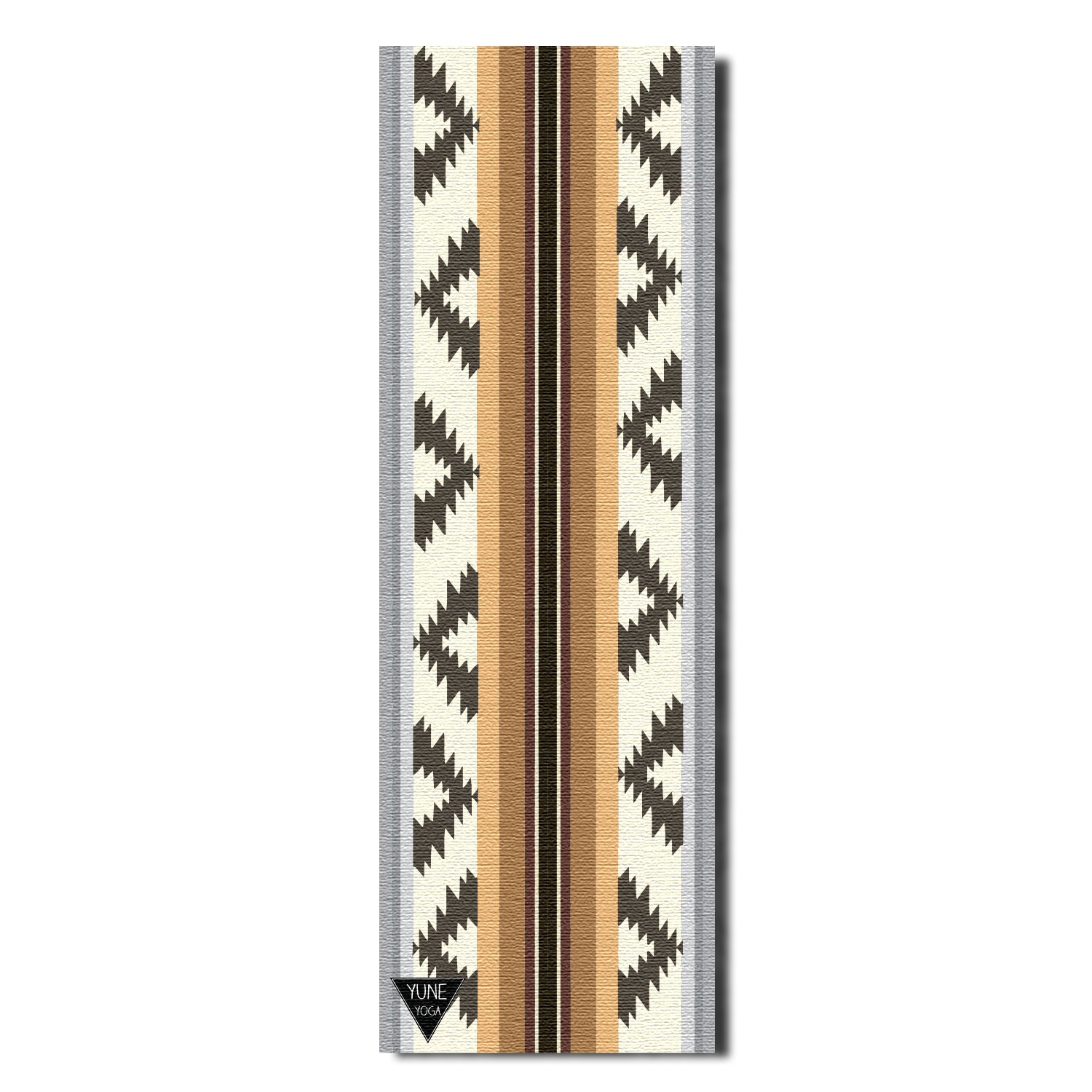 Bear Creek Sand Yoga Mat – 6 mm Extra Thick, Double-Sided Non-Slip, Eco-Friendly PER with Neutral Sand Tone Design | Yune Yoga-1
