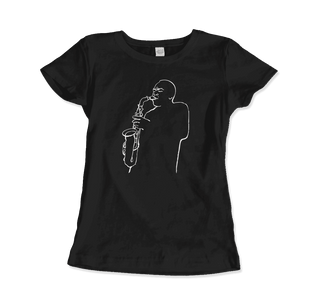 Charlie Parker "Yardbird", D.Stone Martin Tribute t-shirt-2
