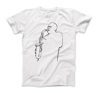 Charlie Parker "Yardbird", D.Stone Martin Tribute t-shirt-3