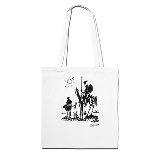 Pablo Picasso Don Quixote of La Mancha 1955 artwork tote bag-5