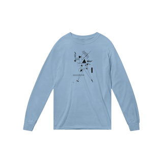 Wassily Kandinsky Drawing for Point and Line, 1925 artwork Long Sleeve Shirt-3