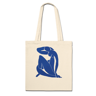Henri Matisse Blue Nude 1952 artwork tote bag-0
