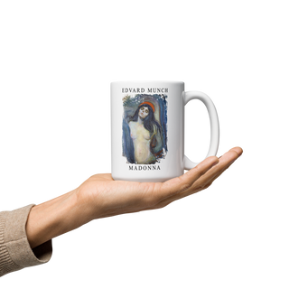 Edvard Munch - Madonna, 1894 Artwork Mug-9