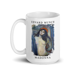 Edvard Munch - Madonna, 1894 Artwork Mug-4