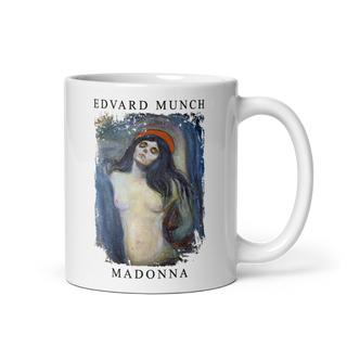 Edvard Munch - Madonna, 1894 Artwork Mug-2