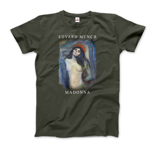 Edvard Munch - Madonna, 1894 Artwork T-Shirt-0
