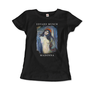 Edvard Munch - Madonna, 1894 Artwork T-Shirt-9