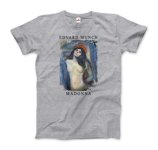 Edvard Munch - Madonna, 1894 Artwork T-Shirt-10