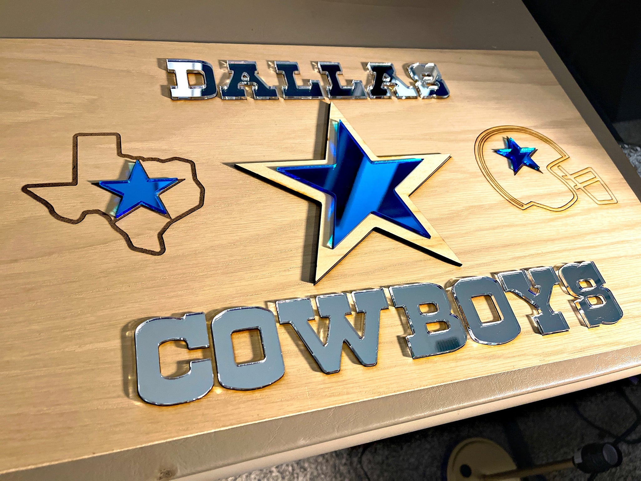 Dallas Cowboys NFL Football Team Plaque-0