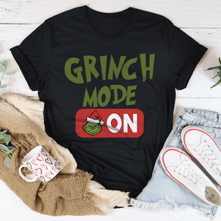 Grinch Mode On Tee - Team Spirit Store USA 