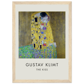 Gustav Klimt The Kiss, 1908 Artwork Poster-6