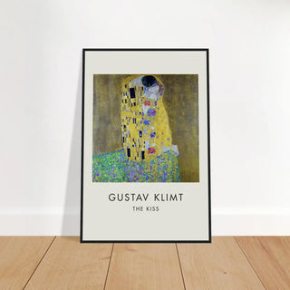 Gustav Klimt The Kiss, 1908 Artwork Poster-1