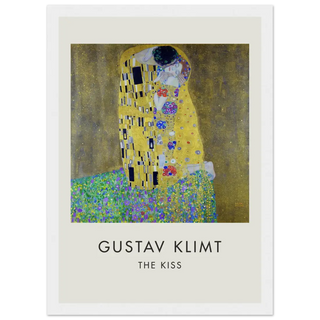 Gustav Klimt The Kiss, 1908 Artwork Poster-7