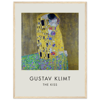 Gustav Klimt The Kiss, 1908 Artwork Poster-12