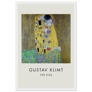 Gustav Klimt The Kiss, 1908 Artwork Poster-10