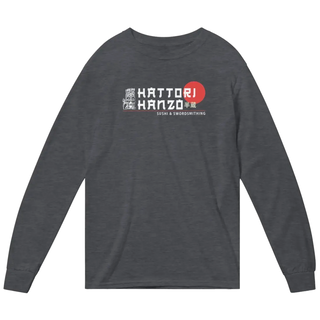 Hattori Hanzo, Sushi and Swordsmithing Long Sleeve Shirt-4