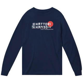 Hattori Hanzo, Sushi and Swordsmithing Long Sleeve Shirt-6