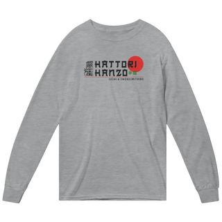 Hattori Hanzo, Sushi and Swordsmithing Long Sleeve Shirt-3