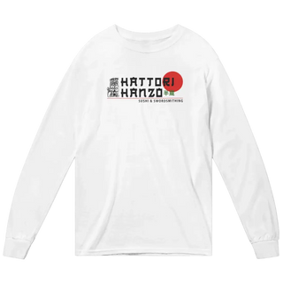 Hattori Hanzo, Sushi and Swordsmithing Long Sleeve Shirt-5
