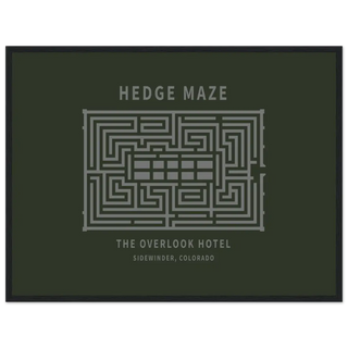 Hedge Maze, The Overlook Hotel - The Shining Movie Poster-12