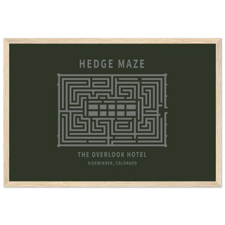 Hedge Maze, The Overlook Hotel - The Shining Movie Poster-9