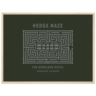 Hedge Maze, The Overlook Hotel - The Shining Movie Poster-0