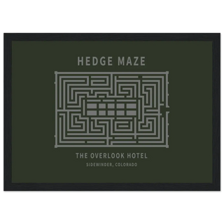 Hedge Maze, The Overlook Hotel - The Shining Movie Poster-7