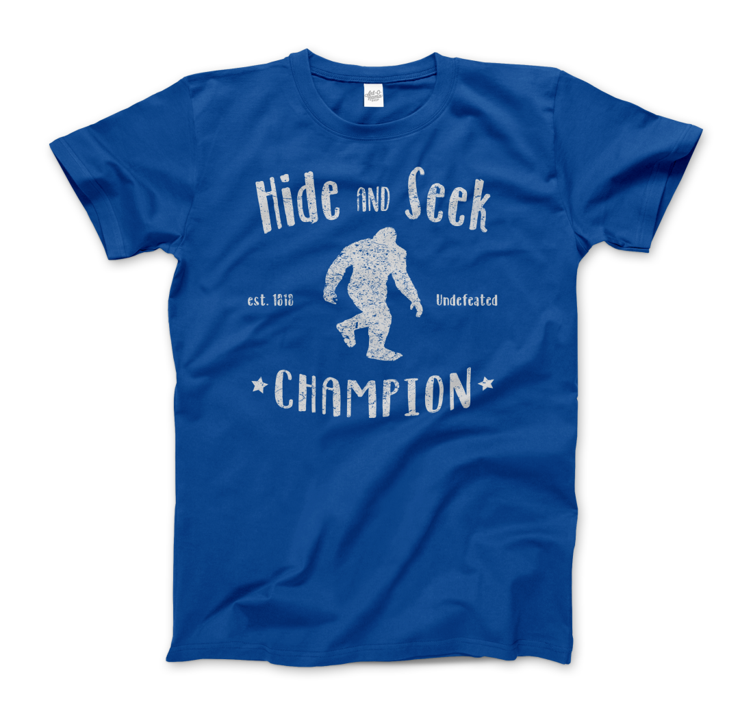 Hide and Seek Champion - Bigfoot T-Shirt-9