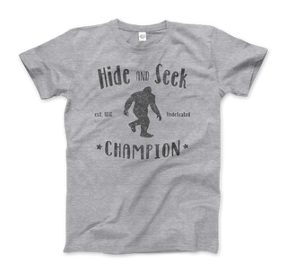 Hide and Seek Champion - Bigfoot T-Shirt-6