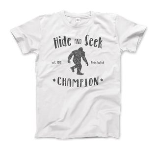 Hide and Seek Champion - Bigfoot T-Shirt-3