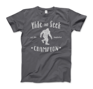Hide and Seek Champion - Bigfoot T-Shirt-7