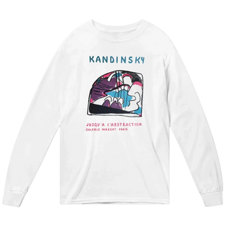 Kandinsky - Jusqu'a l'abstraction 1960 Artwork Long Sleeve Shit-2