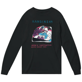Kandinsky - Jusqu'a l'abstraction 1960 Artwork Long Sleeve Shit-1