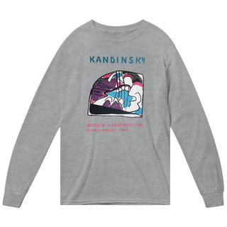 Kandinsky - Jusqu'a l'abstraction 1960 Artwork Long Sleeve Shit-0