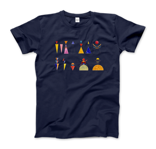 Kandinsky - The Great Gate of Kiev, 1928 Artwork T-Shirt-8
