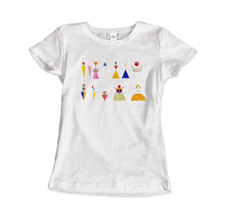 Kandinsky - The Great Gate of Kiev, 1928 Artwork T-Shirt-2