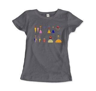 Kandinsky - The Great Gate of Kiev, 1928 Artwork T-Shirt-14