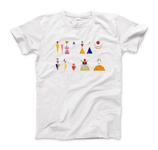 Kandinsky - The Great Gate of Kiev, 1928 Artwork T-Shirt-0
