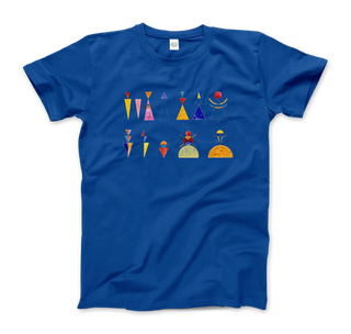 Kandinsky - The Great Gate of Kiev, 1928 Artwork T-Shirt-7