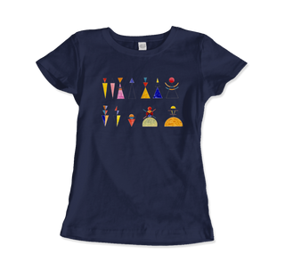 Kandinsky - The Great Gate of Kiev, 1928 Artwork T-Shirt-13